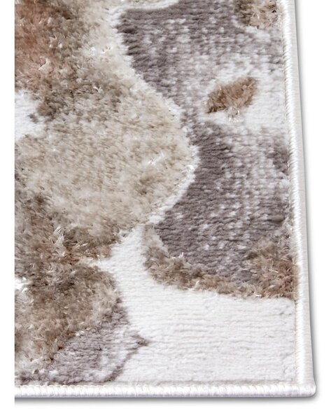 Sivo-hnedý koberec 57x90 cm Shine Floral – Hanse Home