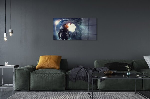 Sklenený obraz mechanizmy forma 100x50 cm 2 Prívesky