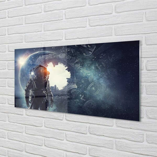 Sklenený obraz mechanizmy forma 100x50 cm 2 Prívesky