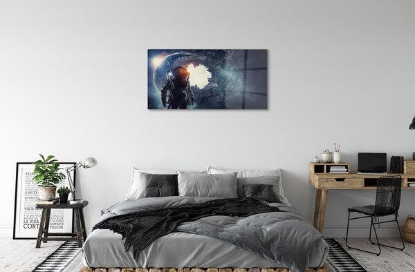 Sklenený obraz mechanizmy forma 100x50 cm 2 Prívesky