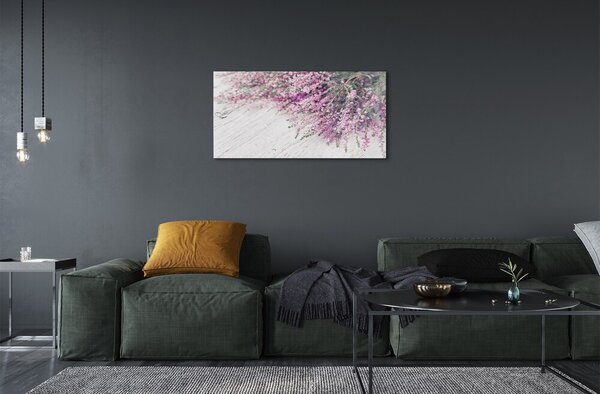 Sklenený obraz kvety dosky 100x50 cm 2 Prívesky