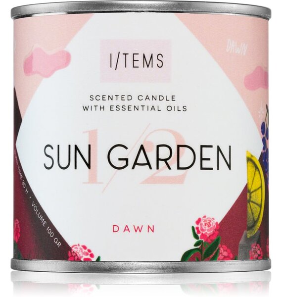 I/TEMS Artist Collection 1/2 Sun Garden vonná sviečka 100 g