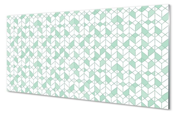 Obraz na skle 3d kocky 100x50 cm 4 Prívesky