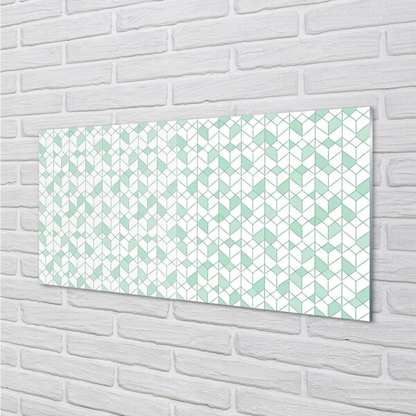 Obraz na skle 3d kocky 100x50 cm 4 Prívesky