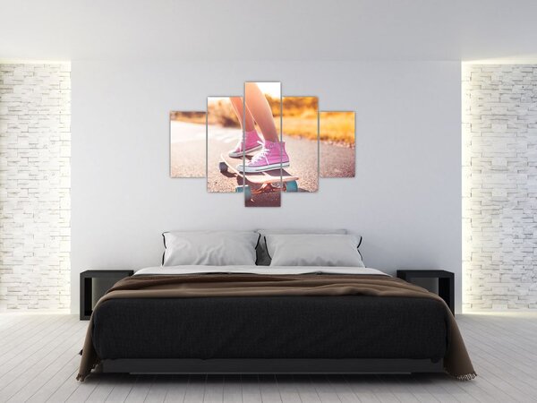 Obraz skateboardu (150x105 cm)