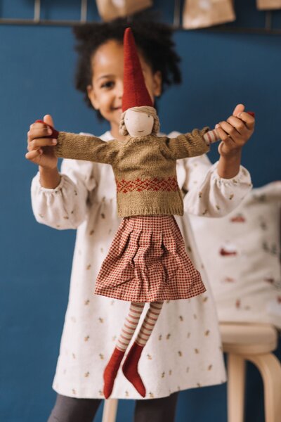 Vianočný škriatok Pixy 61 cm chlapec