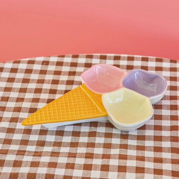 Keramická servírovacia miska Ice Cone