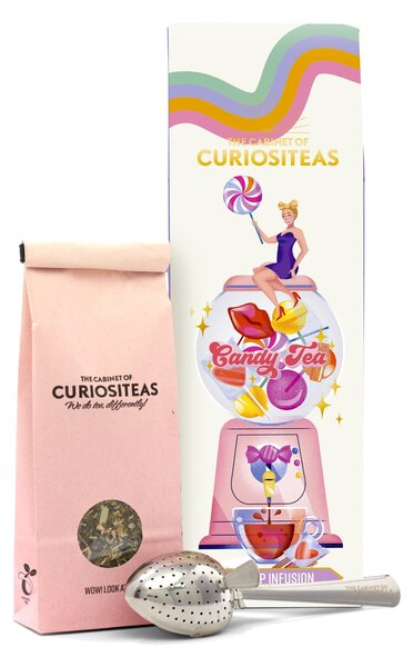 Ovocný čaj Lollipop Infusion Candy Tea 70 g + sitko