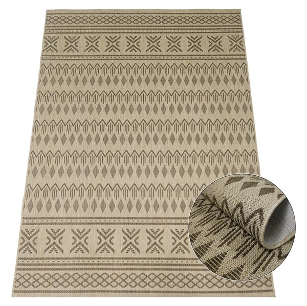 BE Koberec Eqos 0002 BEIGE – béžový obdĺžnikový Rozmer: 40x60 cm
