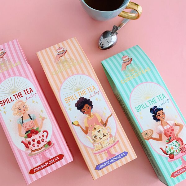 Ochutený čierný čaj Lemon Pie Meringue Tea 70 g + sitko
