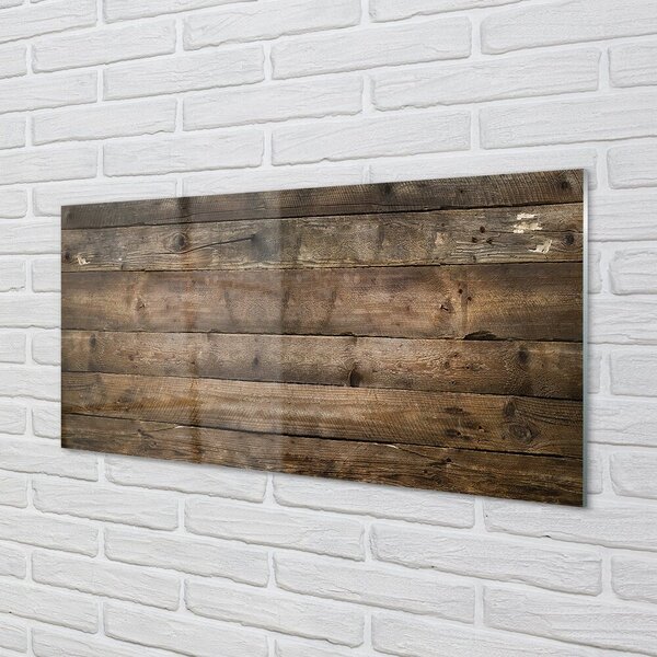 Obraz na skle Drevo zadebniť múriky 100x50 cm 2 Prívesky
