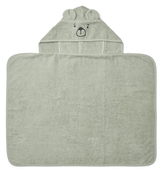 Osuška s kapucňou pre bábätka Vilas Bear/Dove Blue