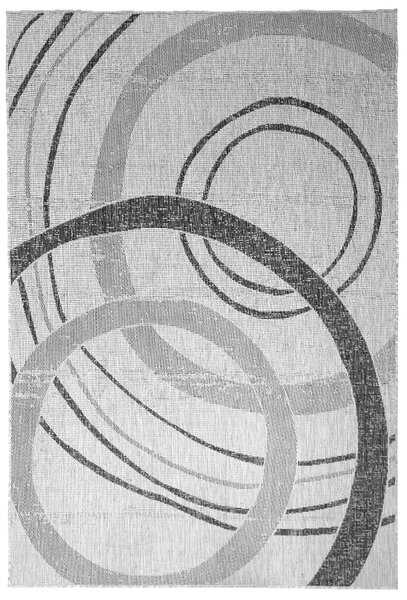 BE Koberec Eqos 0003 GREY – sivý obdĺžnikový Rozmer: 40x60 cm