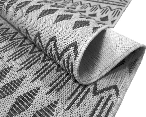 BE Koberec Eqos 0002 GREY – sivý obdĺžnikový Rozmer: 40x60 cm