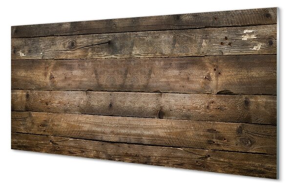 Obraz na skle Drevo zadebniť múriky 100x50 cm 2 Prívesky