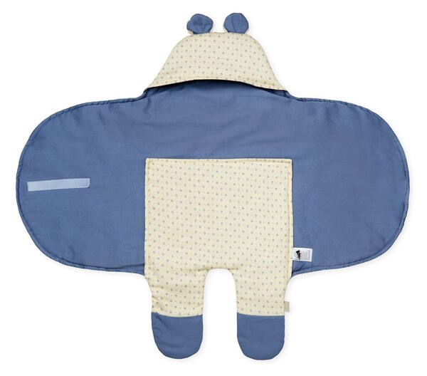 Zavinovačka z organickej bavlny Bear/Capri