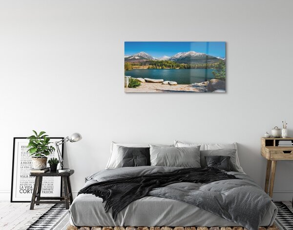 Sklenený obraz jazierka salašnícky 100x50 cm 2 Prívesky