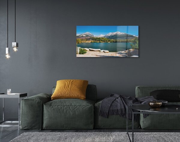 Sklenený obraz jazierka salašnícky 100x50 cm 2 Prívesky