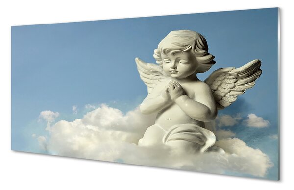 Nástenný panel  Anjel neba mraky 100x50 cm