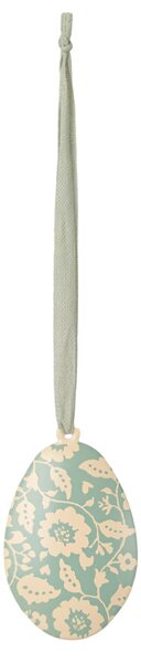 Veľkonočná dekorácia Egg Flowers Mint 6 cm