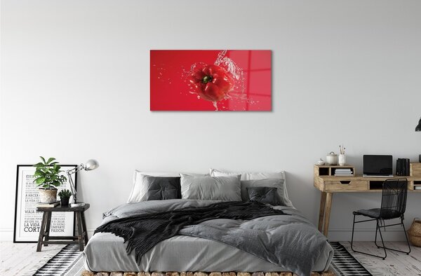 Obraz na skle korenie voda 100x50 cm 2 Prívesky