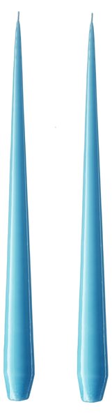 Sviečka Taper 32 cm – 56 Turquoise – set 2 ks