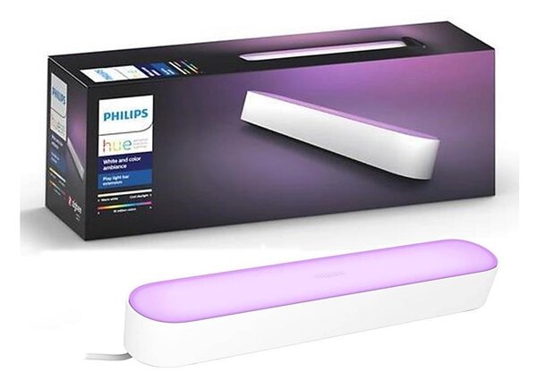 Philips -Rozširovacia LED RGB Stmievateľná stolná lampa Hue PLAY LED/6W/230V čierna