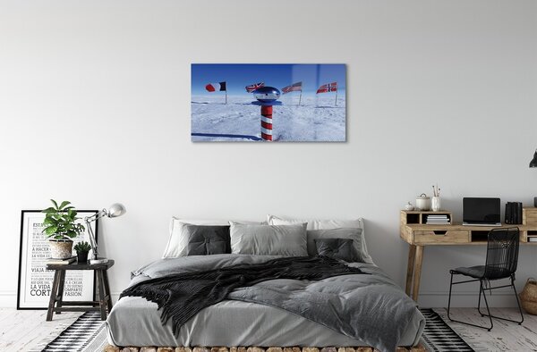 Sklenený obraz vlajka Brazílie 100x50 cm 2 Prívesky