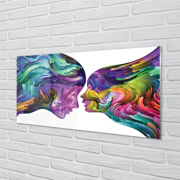 Obraz na skle ľudia Mazy 100x50 cm 2 Prívesky