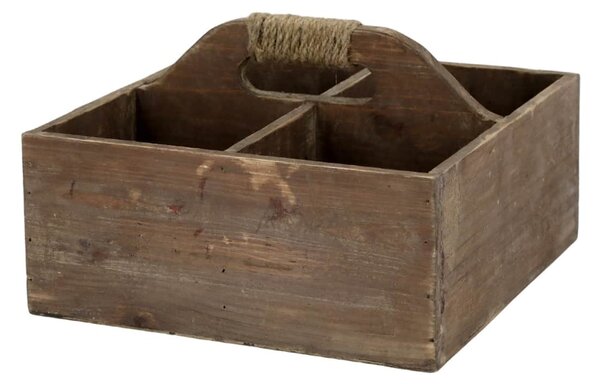 Drevený box s priehradkami Nature