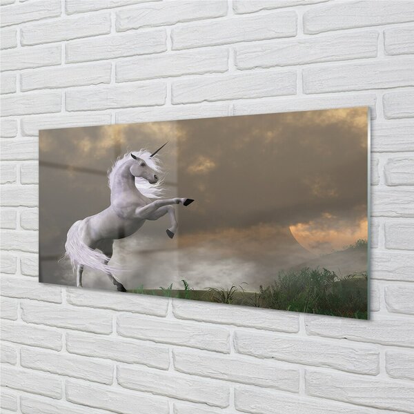 Sklenený obraz Unicorn top 100x50 cm 2 Prívesky