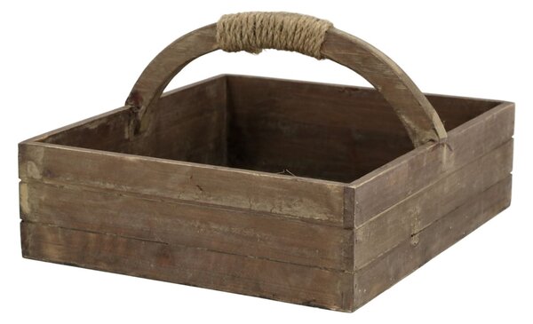 Drevený box s držadlom – set 3 ks