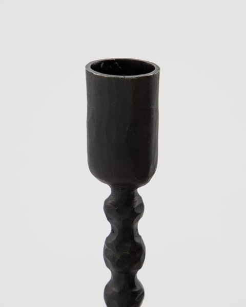 Železný svietnik Mala Black 18,5 cm