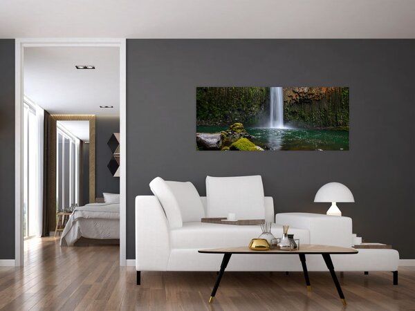 Obraz vodopádov (120x50 cm)
