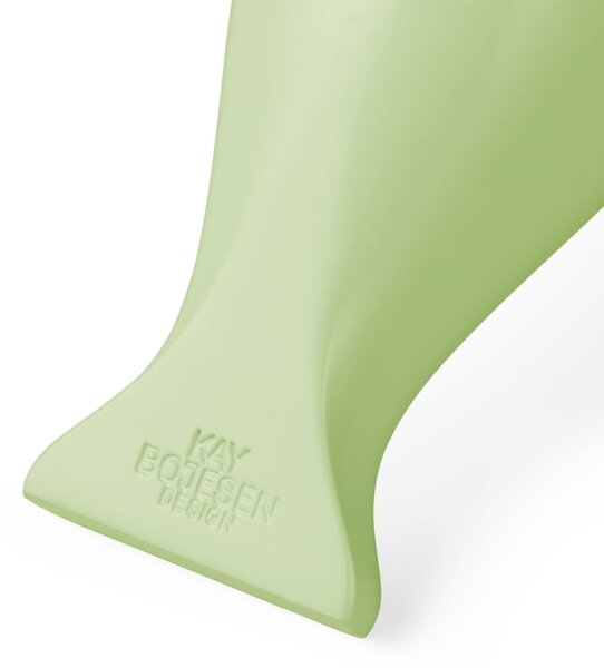 Drevený vtáčik Lovebirds Light Green / Rose – sada 2 ks