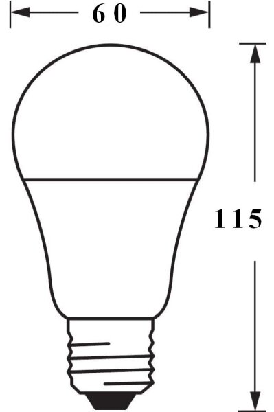 SADA 3x LED Stmievateľná žiarovka SMART+ E27/9,5W/230V 2700K-6500K - Ledvance