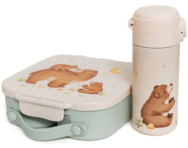 Detská termo fľaša Bears and Stars 350 ml