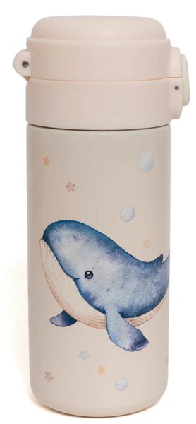 Detská termo fľaša Whale 350 ml