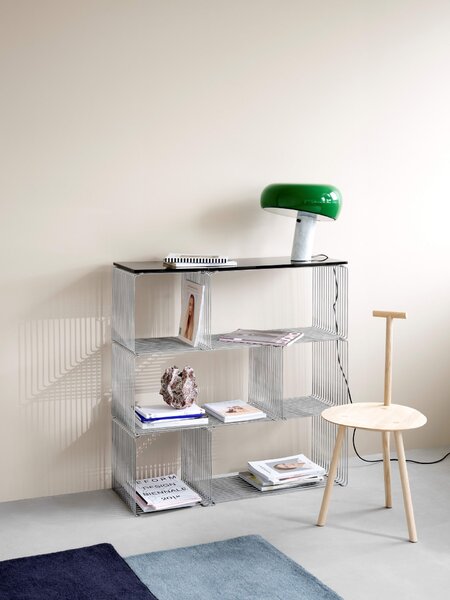 Policový diel Panton Wire Extended Chrome 35 cm