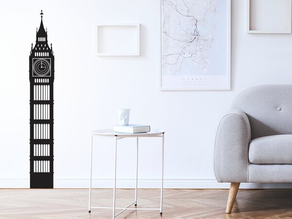 Nalepte.cz Big Ben nálepka na stenu 10 x 68,8 cm