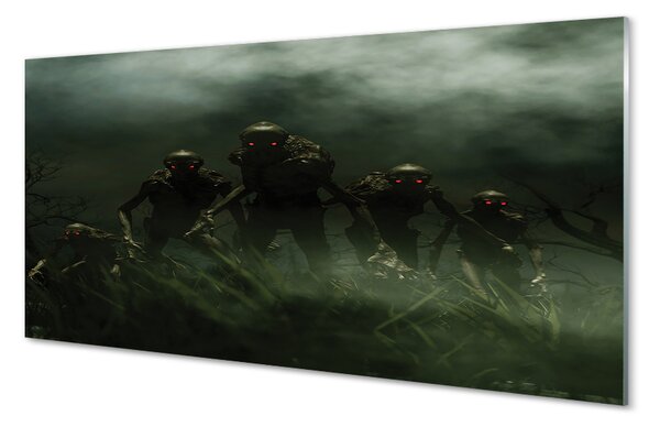 Sklenený obraz zombie mraky 100x50 cm 2 Prívesky