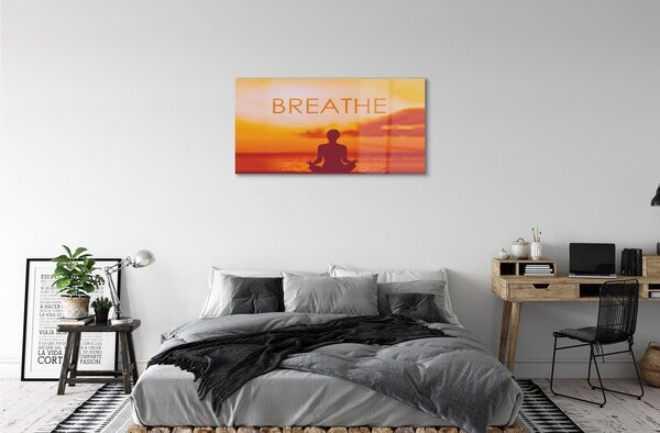 Obraz na skle Žena znamení slnka 100x50 cm 2 Prívesky