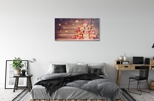 Sklenený obraz darčeky dosky 100x50 cm 2 Prívesky