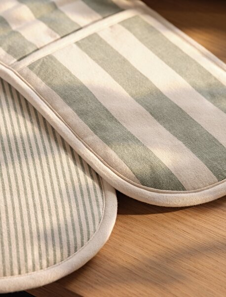 Dvojitá chňapka Harlton Rosemary Stripes