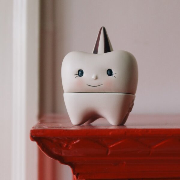 Kameninová krabička na zúbky