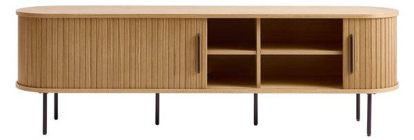 TV stolík v dekore duba v prírodnej farbe 56x180 cm Nola – Unique Furniture