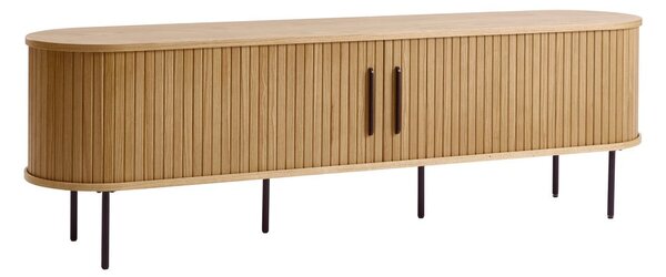 TV stolík v dekore duba v prírodnej farbe 56x180 cm Nola – Unique Furniture