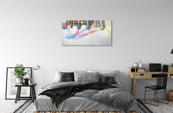 Obraz na skle Kefy image Mazy 100x50 cm 2 Prívesky