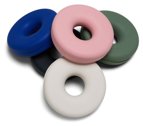 Silikónový organizér káblov Bagel Bubble Gum