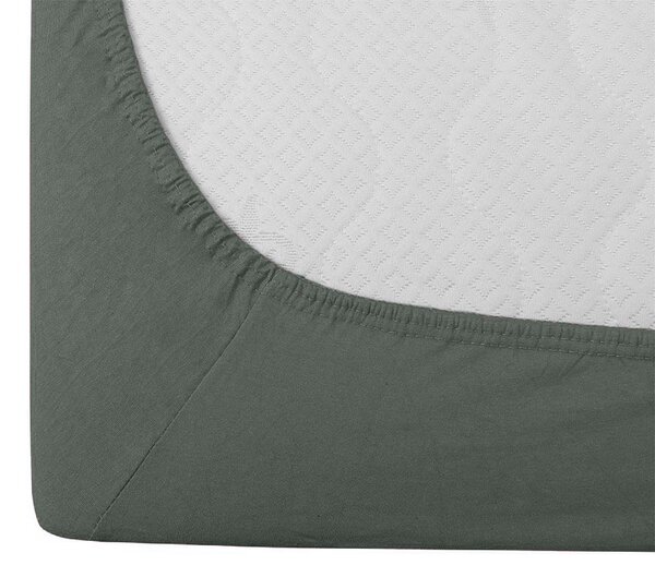 Jersey plachta tmavozelená 90 x 200 cm